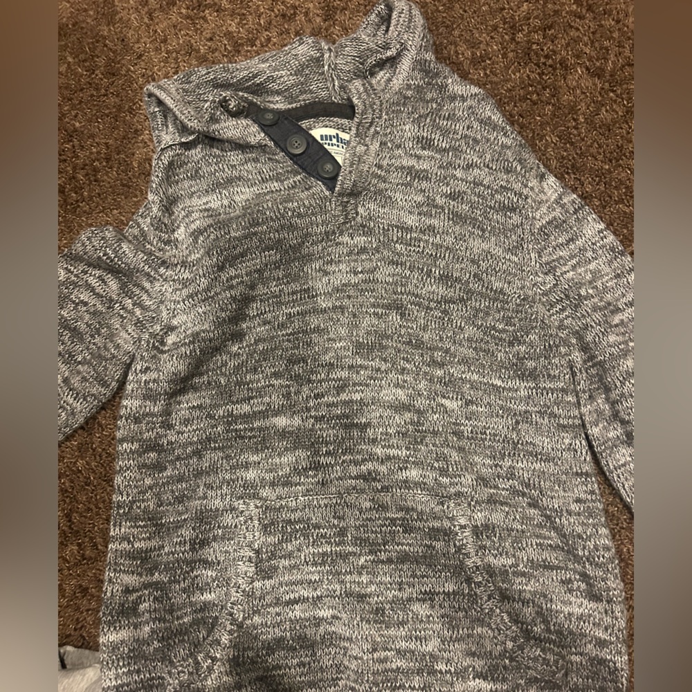 Urban Pipeline Gray Crewneck Sweater